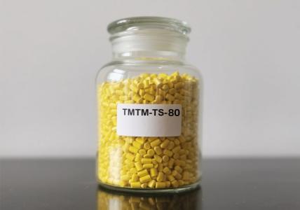 TMTM(TS)-80 használata NR, SBR és NBR vegyületekben